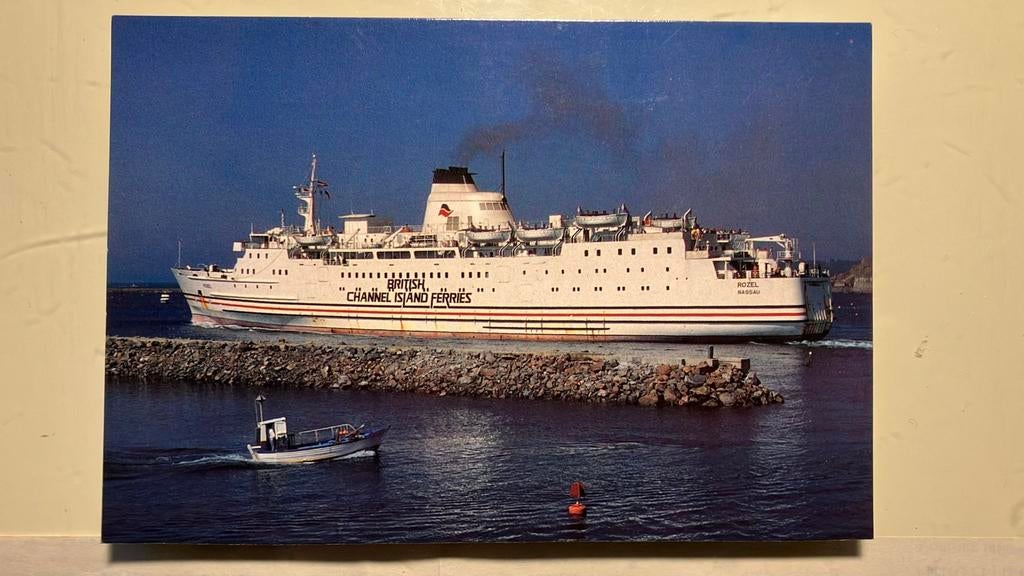 Hoek van Holland veerboot ex St Edmund als ROZEL, Ophalen of Verzenden, 1980 tot heden, Zuid-Holland