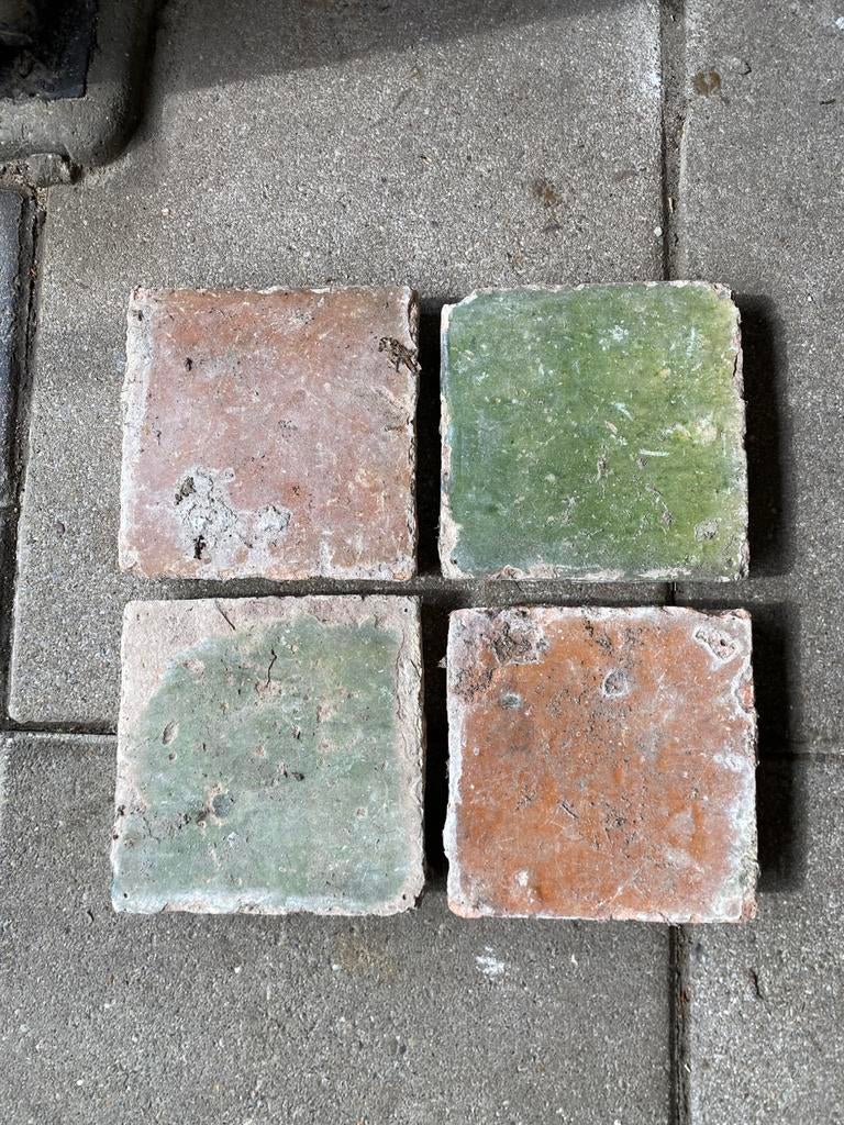 Oude plavuizen/estrikken, Doe-het-zelf en Verbouw, Tegels, Ophalen, Gebruikt, Keramiek, Minder dan 20 cm