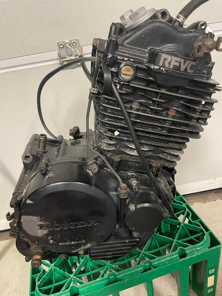 Honda XR500 motorblok, Ophalen, Gebruikt