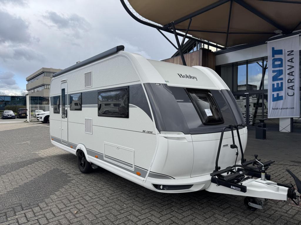 Hobby De Luxe 495 UL 2025 Mover,Airco,Luifel!!, Caravans en Kamperen, Caravans, Standaardzit, Hobby, Overige typen, Bedrijf