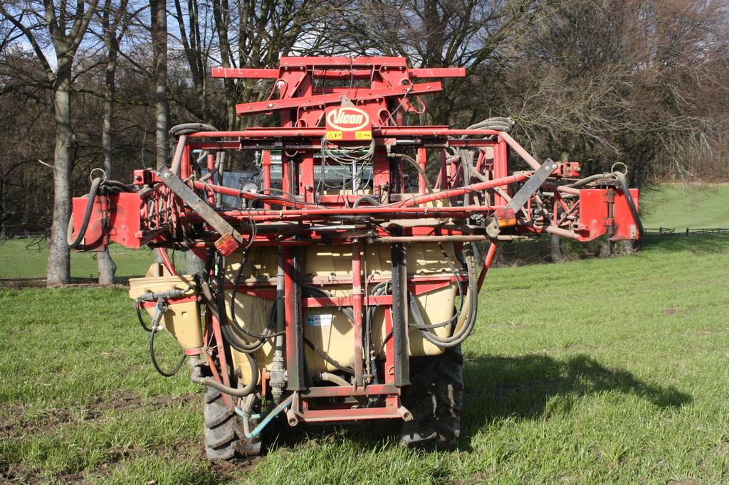 Vicon spuit 21m, Ophalen