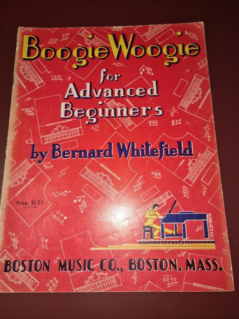 Boogie Woogie for Advanced Beginners - Bernard Whitefield, Muziek en Instrumenten, Gebruikt, Ophalen of Verzenden, Rock en Metal