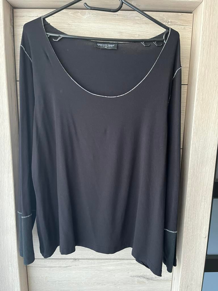 Leuk shirt van Head over heels maat 42, Kleding | Dames, Zwart, Maat 42/44 (L), Ophalen of Verzenden, Zo goed als nieuw