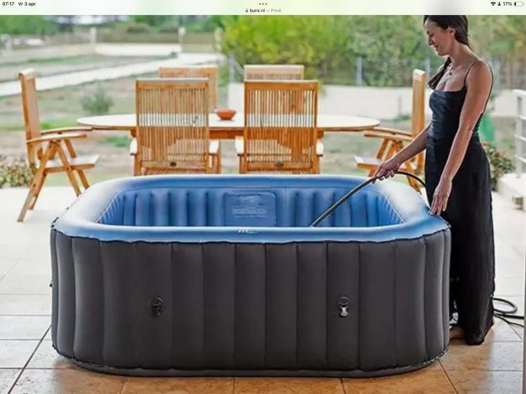 MSpa Tekapo | opblaasbare spa, Tuin en Terras, Bubbelbaden en Hottubs, Ophalen, Zo goed als nieuw, Opblaasbaar