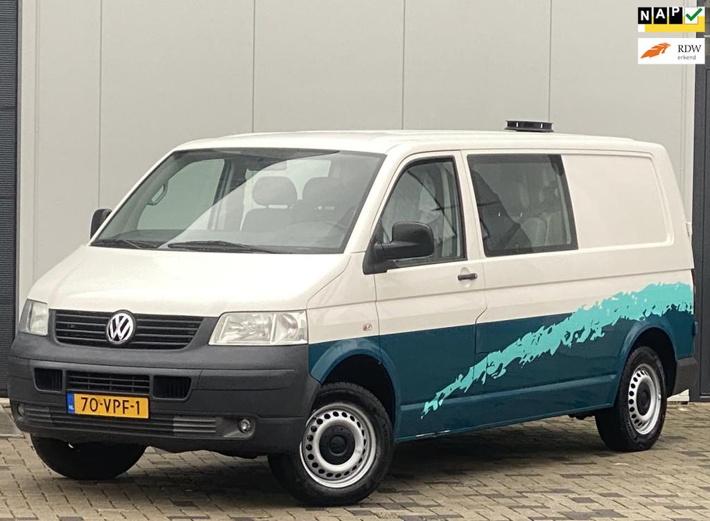 Volkswagen Transporter 1.9 TDI 340 Trendline L2H1 DC, Auto's, Bestelauto's, Voorwielaandrijving, Gebruikt, 4 cilinders, Volkswagen