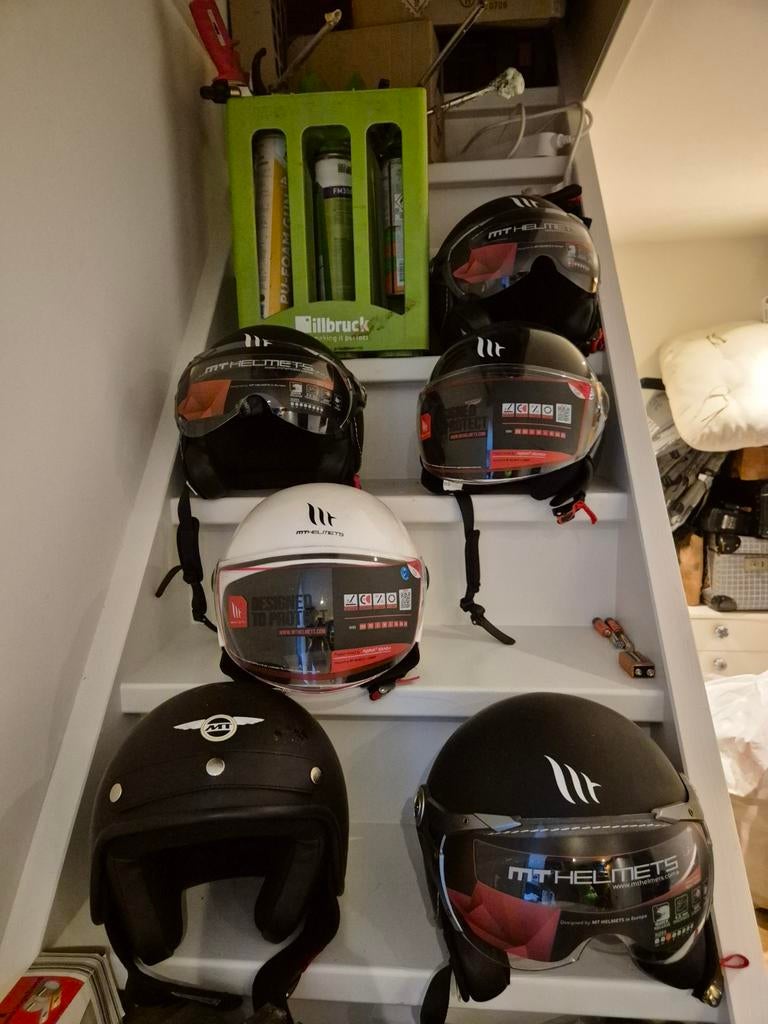 6x scooter helmen, Ophalen, Overige typen