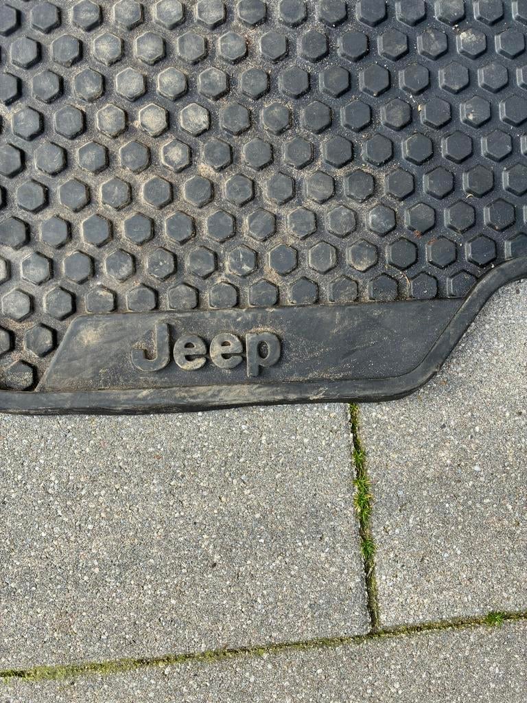 Rubberen automatten set voor Jeep Compass, Auto diversen, Ophalen of Verzenden, Gebruikt