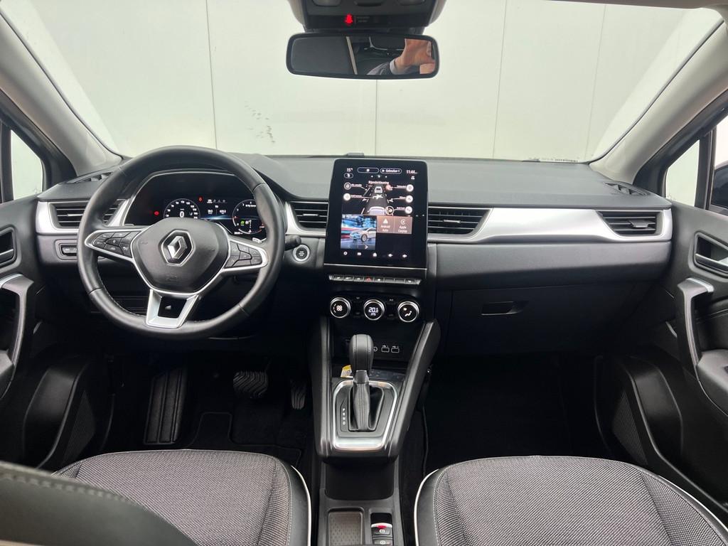 Renault Captur 1.3 mild hybrid 140 techno EDC AUTOMAAT / CAM, Gebruikt, 4 cilinders, Leder en Stof, 1330 cc
