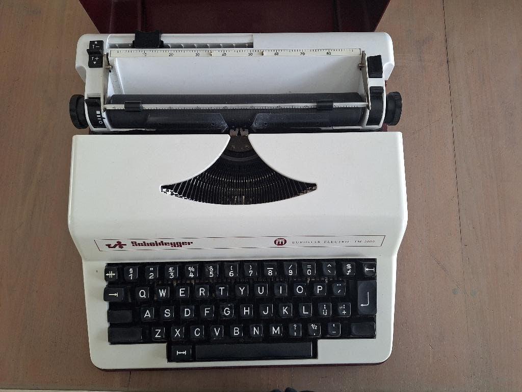 Scheidegger typemachine, Ophalen, Gebruikt