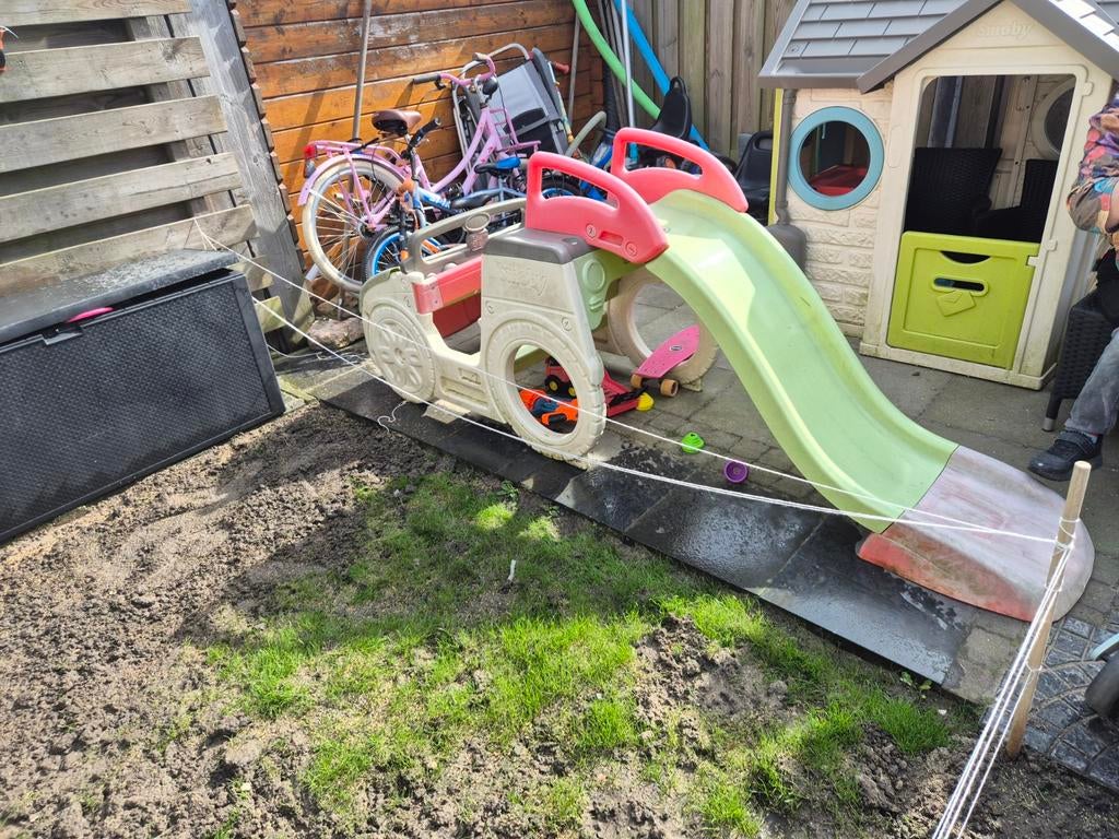 Smoby Auto Glijbaan - Speelplezier voor Peuters, Ophalen