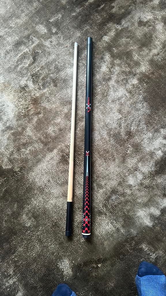 Breakcue, Sport en Fitness, Biljarten en Poolen, Ophalen of Verzenden, Zo goed als nieuw, Keu of Ballen