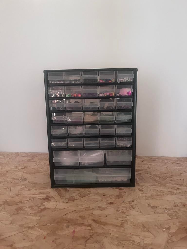 Kralen en sieraden maken starterspakket, Hobby en Vrije tijd, Kralen en Sieraden maken, Ophalen of Verzenden, Gebruikt, Kraal