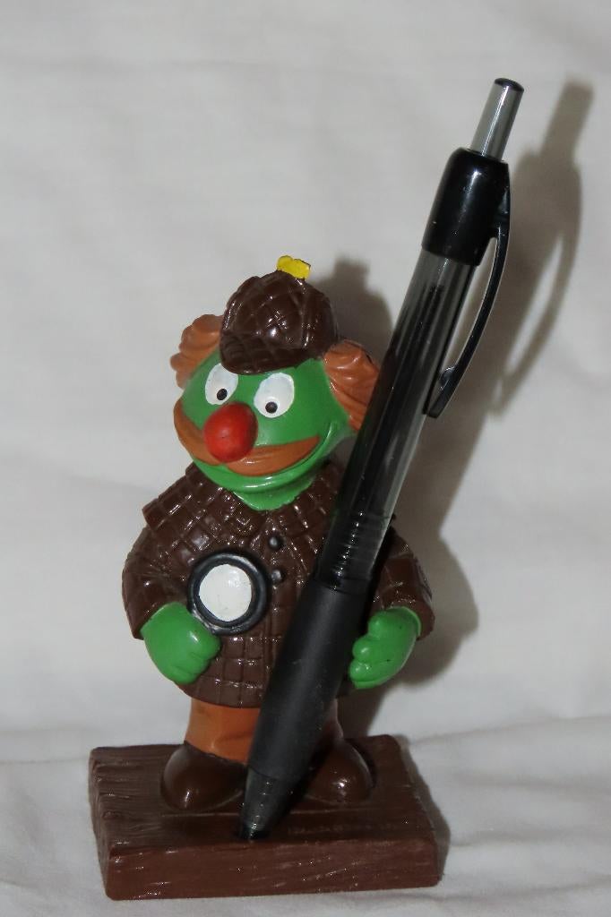 Vintage The Muppets / Sesamstraat pennenhouder  1981, Ophalen of Verzenden, Zo goed als nieuw