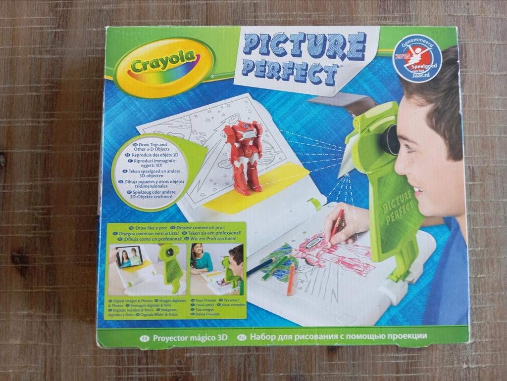 Crayola Picture Perfect 3D Projector - Teken als een pro!, Ophalen of Verzenden, Zo goed als nieuw
