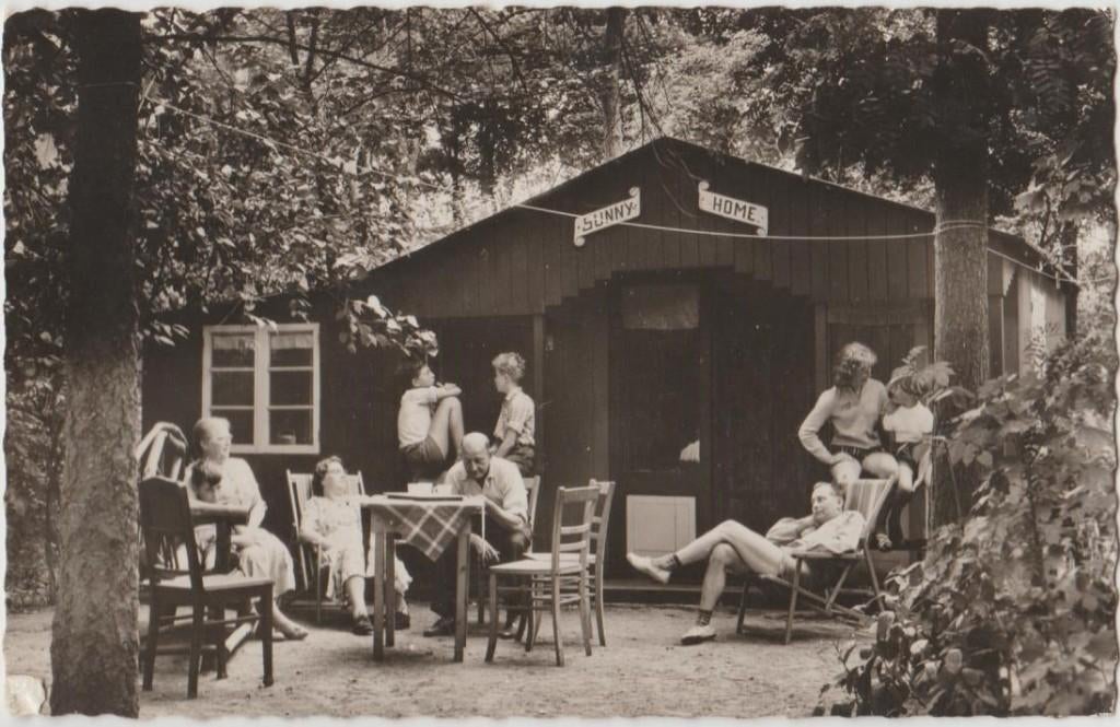 Voorthuizen (Gld.) vakantieverblijf De IJsvogel 1959, Verzamelen, Ansichtkaarten | Nederland, Gelopen, Gelderland, 1940 tot 1960