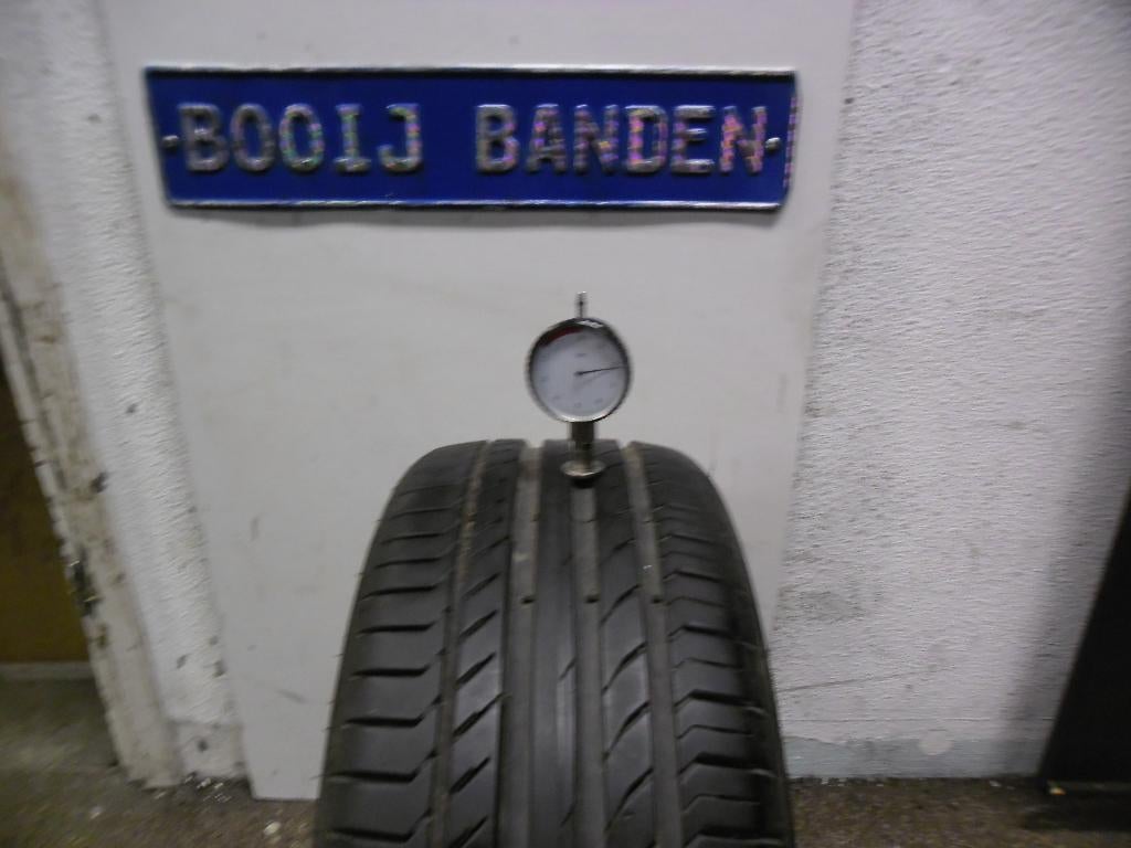 205 40 17 demobanden continental sportcontact 5 met 7,8 mm, Banden en Velgen, 17 inch, Zomerbanden, 205 mm