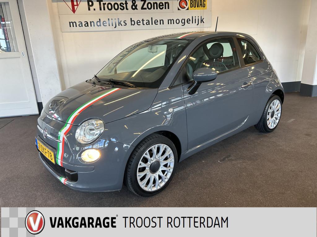 Fiat 500 1.0 TwinAir Pop | Airco | LM velgen | Nederlands ge, Auto's, Voorwielaandrijving, Stof, Gebruikt, Origineel Nederlands