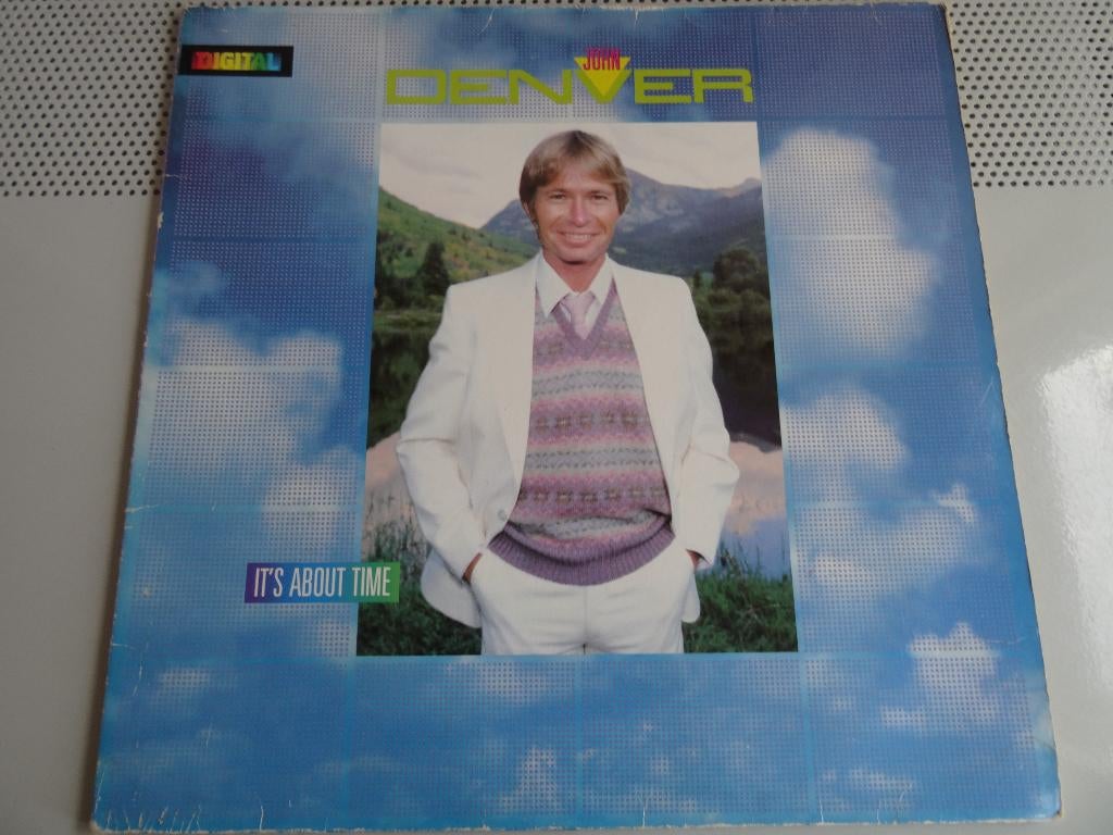 LP John Denver It's about time 1983 ., Ophalen of Verzenden, Gebruikt, 12 inch