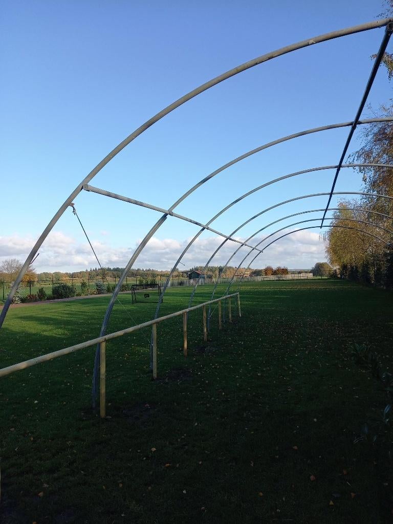 metalen bogen voor voliere of tunnelkas, Tuin en Terras, Ophalen, Gebruikt