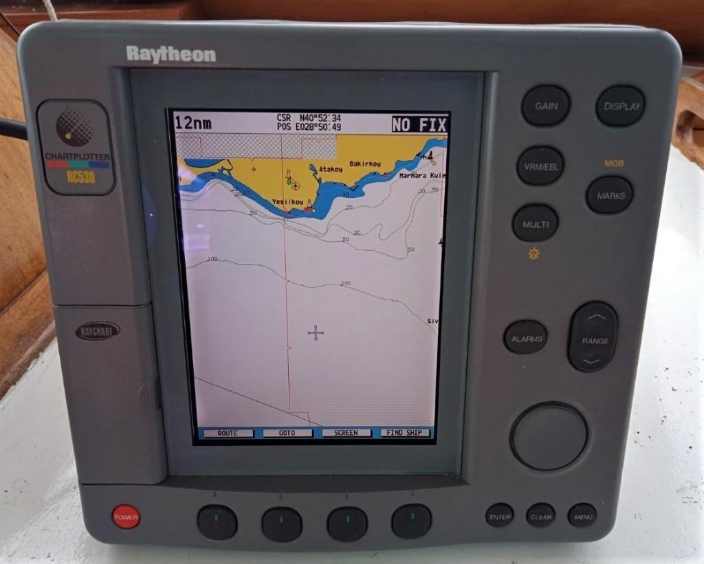 Raymarine Raytheon Autohelm RC530 Kaartplotter Plotter, Ophalen of Verzenden, Gebruikt, Kaartplotter of Fish Finder