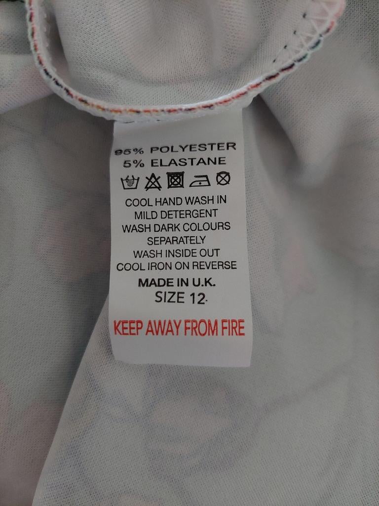 Gebloemde zomerjurk /38, Ophalen of Verzenden, Nieuw, Maat 38/40 (M), Onder de knie