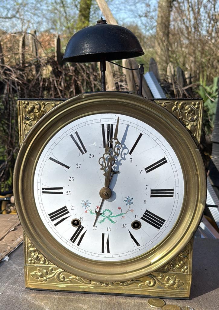 Stations comtoise, Antiek en Kunst, Antiek | Klokken, Ophalen of Verzenden