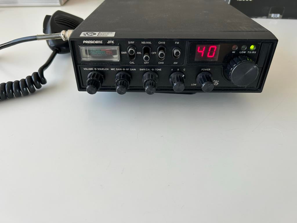 President JFK 27MC bakkie, Ophalen of Verzenden, Gebruikt, Portofoon of Walkie-talkie