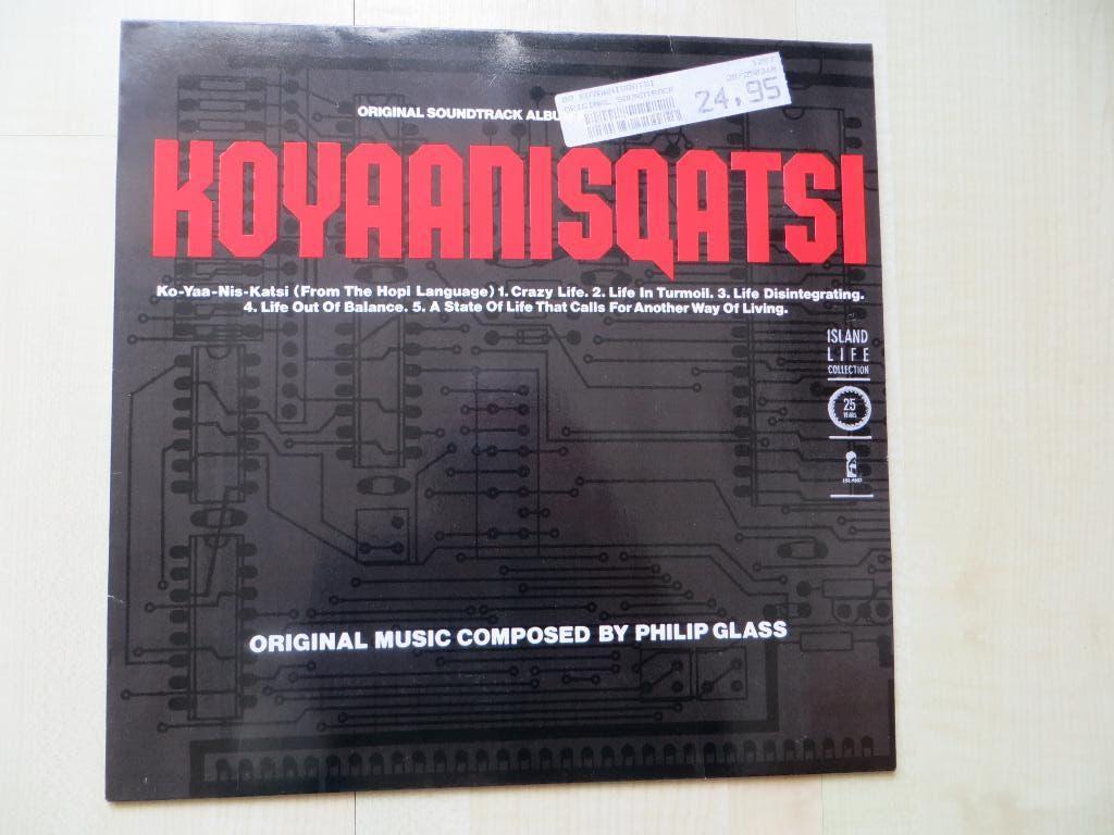 LP Philip Glass Koyaanisqatsi, Ophalen of Verzenden, Zo goed als nieuw, 12 inch