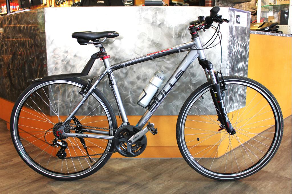 Zeer nette gebruikte Bulls Cross Bike herenfiets 55cm, 28 inch, Gebruikt, Vering, Niet ingevuld
