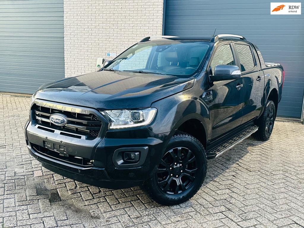 Ford Ranger Motor 2,0 L - 156 kW TDCi Belgische papieren 213, Automaat, Gebruikt, Overige brandstoffen, Zwart