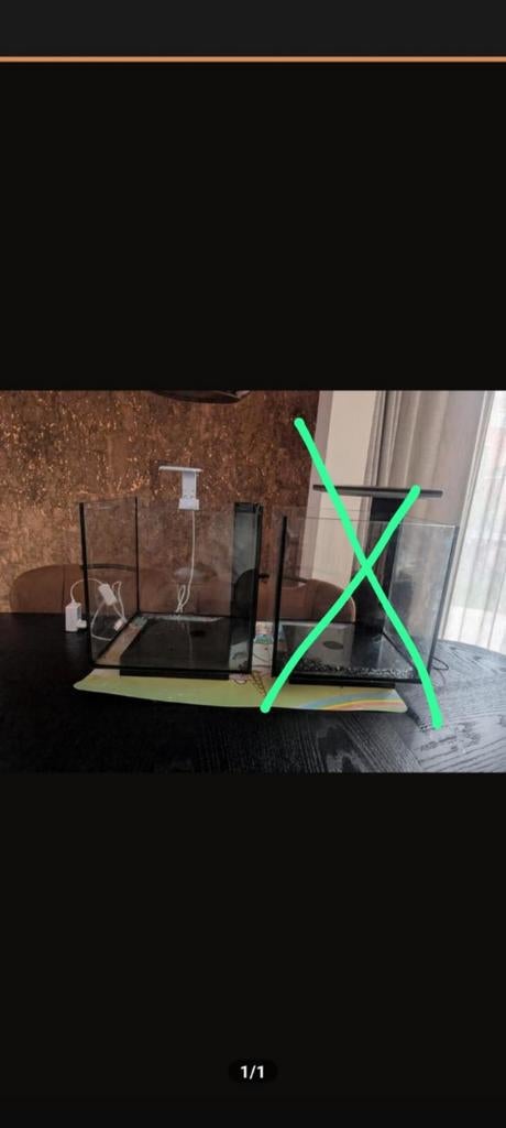 Superfish qubiq 30, Ophalen of Verzenden, Leeg aquarium