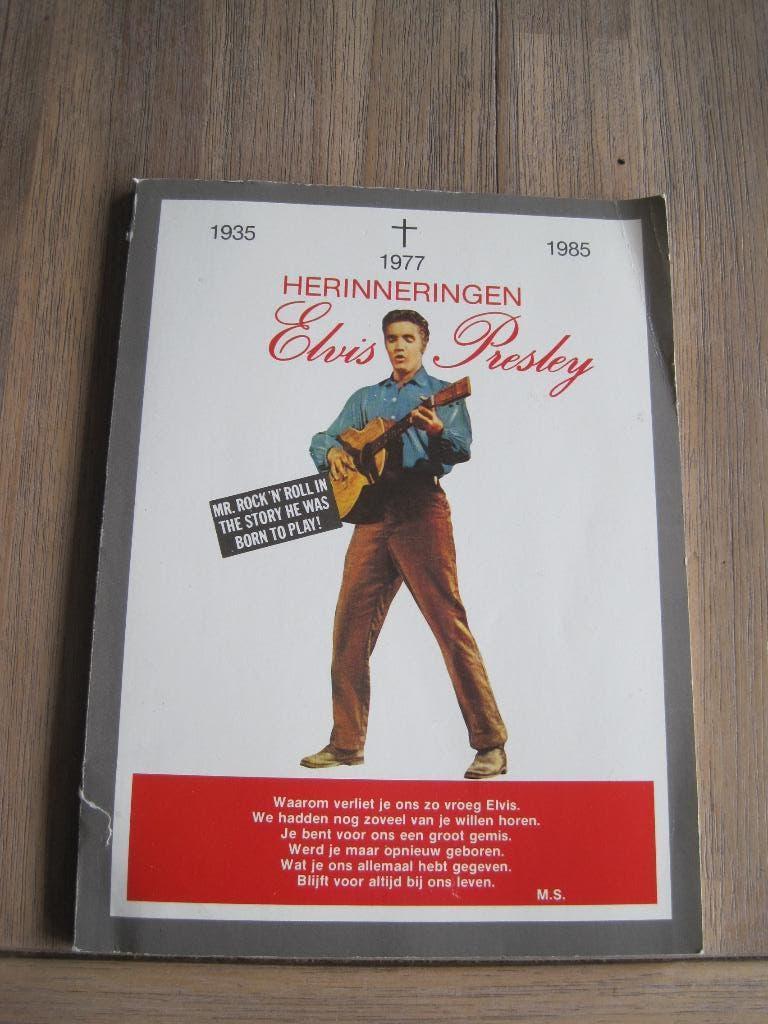 boek Herinneringen Elvis Presley. 1985. ISBN  8710818004108, Verzamelen, Ophalen of Verzenden, Gebruikt, Boek, Tijdschrift of Artikel
