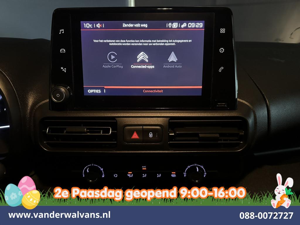 Citroën Berlingo 1.2PureTech 111pk Benzine L1H1 Euro6 Airco, Voorwielaandrijving, Gebruikt, 1199 cc, Citroën