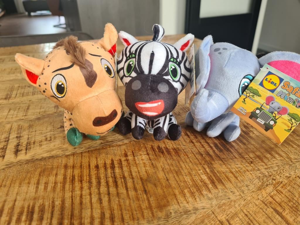 Safari Mini's Olivia, Hylko actie Lidl., Verzamelen, Supermarktacties, Lidl, Ophalen of Verzenden