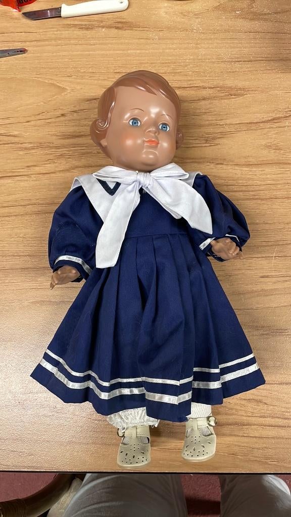 Schildpad Schildkröt Inge uit de Classic Collectie 46cm., Verzamelen, Poppen, Ophalen of Verzenden, Gebruikt, Pop