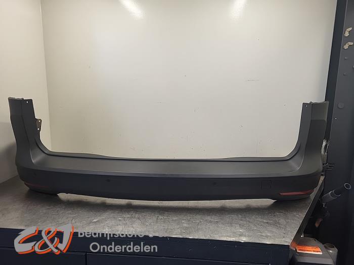 Achterbumper van een Volkswagen Caddy (KUNSTOF), Gebruikt, -, Volkswagen, -