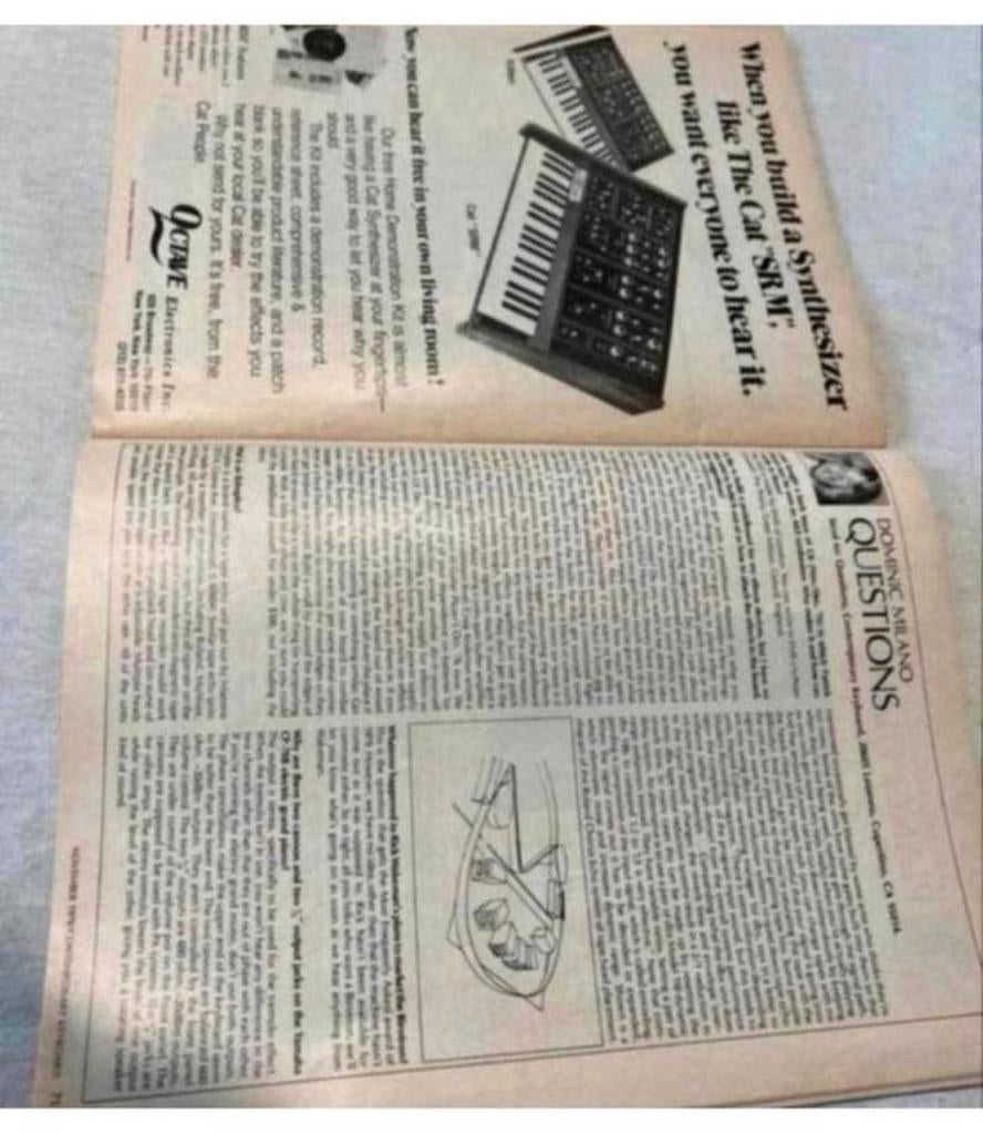 KEYBOARD MAGAZINE nov. 1979 muziek tijdschrift vintage music, Ophalen of Verzenden, 1960 tot 1980, Buitenland, Tijdschrift