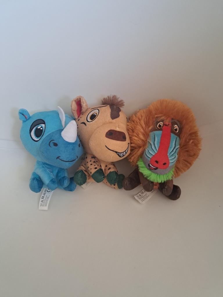 LIDL safari mini's - angry birds - Huggy Wuggy (knuffels), Ophalen of Verzenden, Overige typen