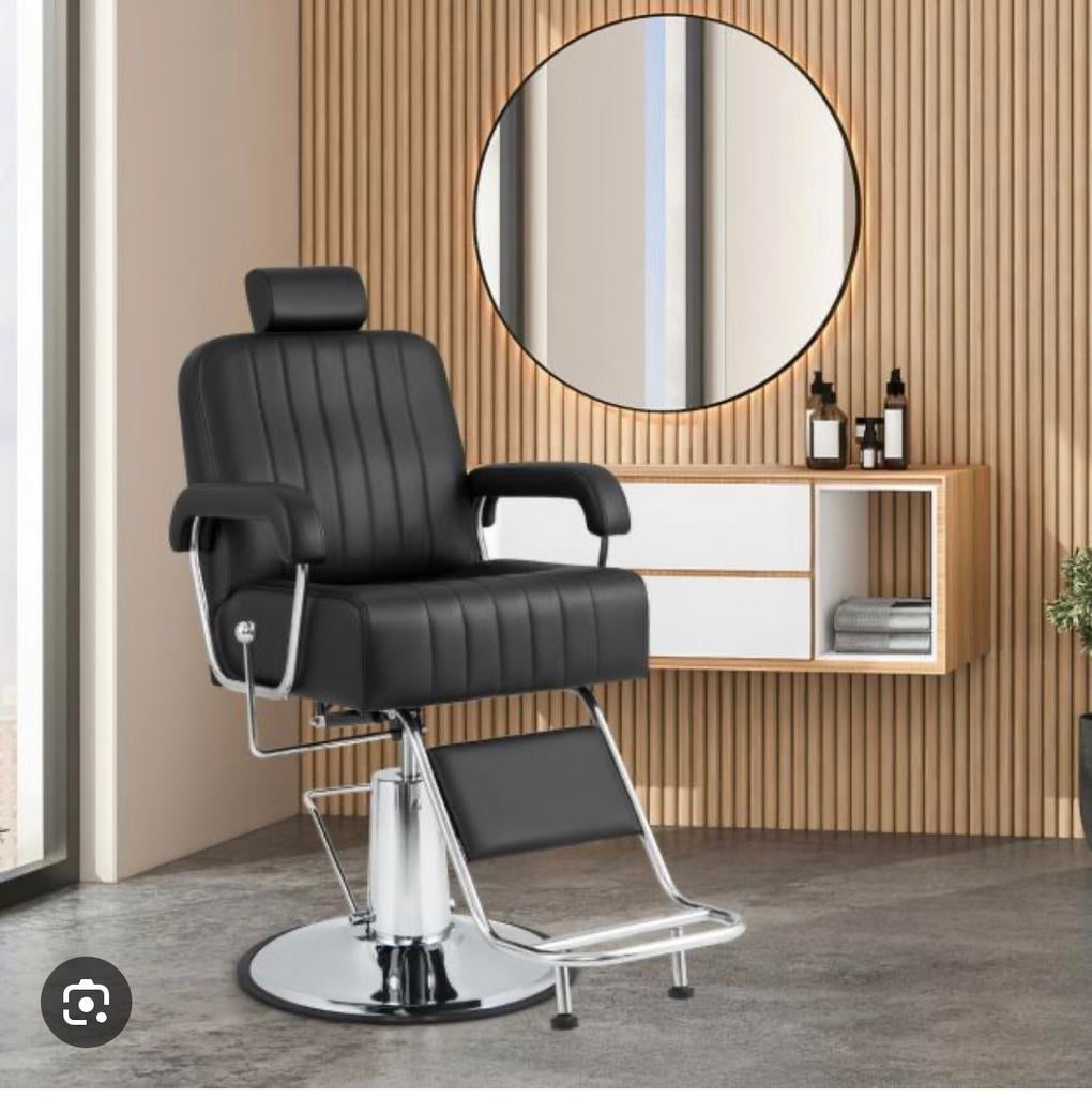 Kapper stoel te huur., Knippen