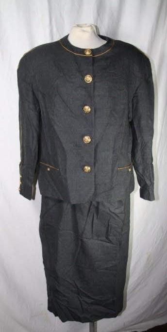 Mooi 2-delig grijs dames kostuum.Mt 44.Merk Markwald, Kleding | Dames, Carnaval, ., Maat 42/44 (L), Ophalen of Verzenden