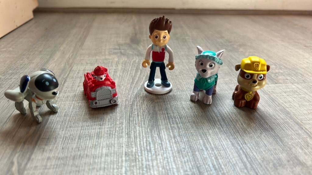 Paw patrol speelfiguren, Ophalen, Gebruikt