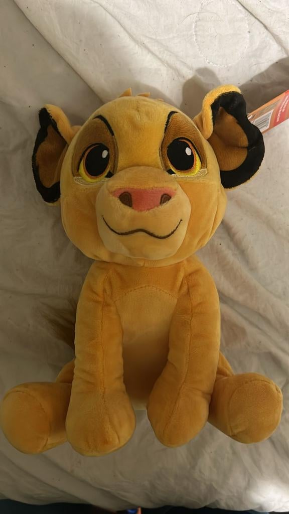 NIEUW simba Lion King knuffel, Kinderen en Baby's, Speelgoed | Knuffels en Pluche, Ophalen of Verzenden, Nieuw, Overige typen