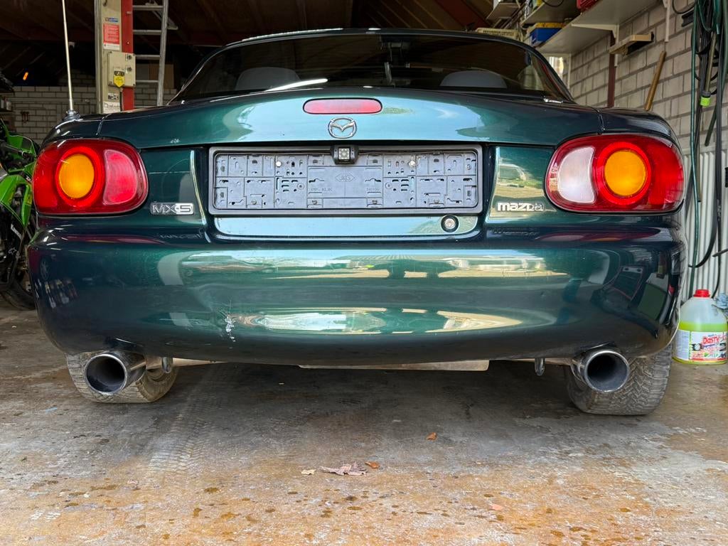 Mazda MX-5 NB Achterbumper Donkergroen, Gebruikt, Ophalen of Verzenden, Mazda, Achter
