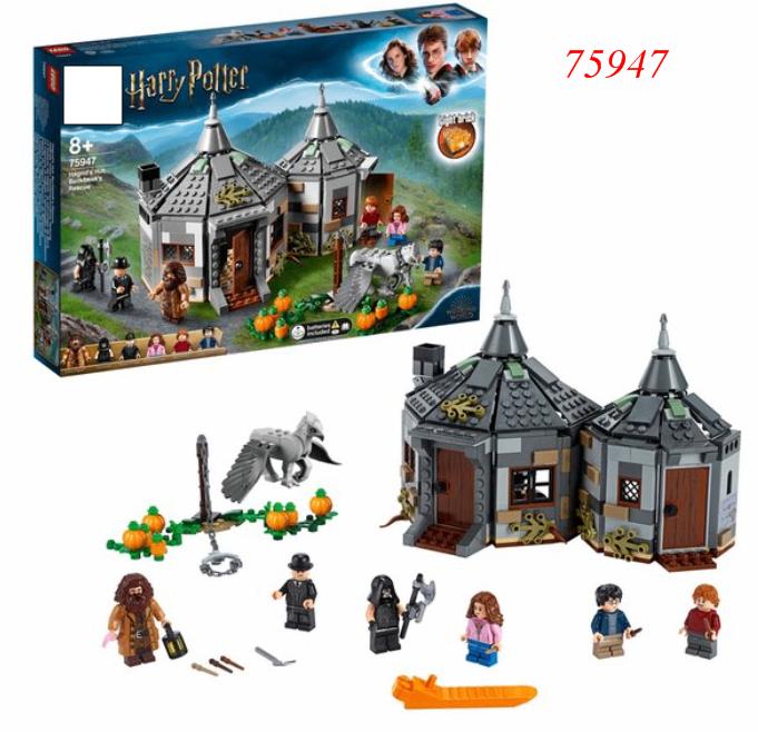 Harry Potter Hagrids Huisje: Scheurbeks Ontsnapping - 75947, Verzenden, Harry Potter, Zo goed als nieuw, Compleet