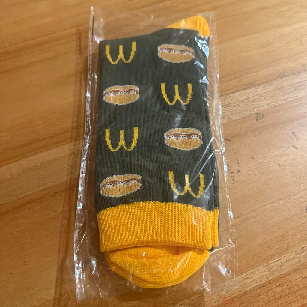McDonald's Sokken Maat 41-44 - Nieuw in Verpakking, Sokken en Kniesokken, Geel, Nieuw, Overige maten