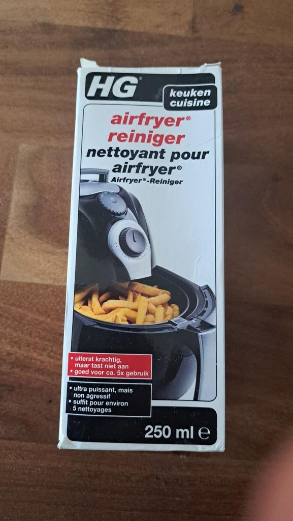 HG airfryer reiniger 250 ml, Ophalen of Verzenden, Nieuw