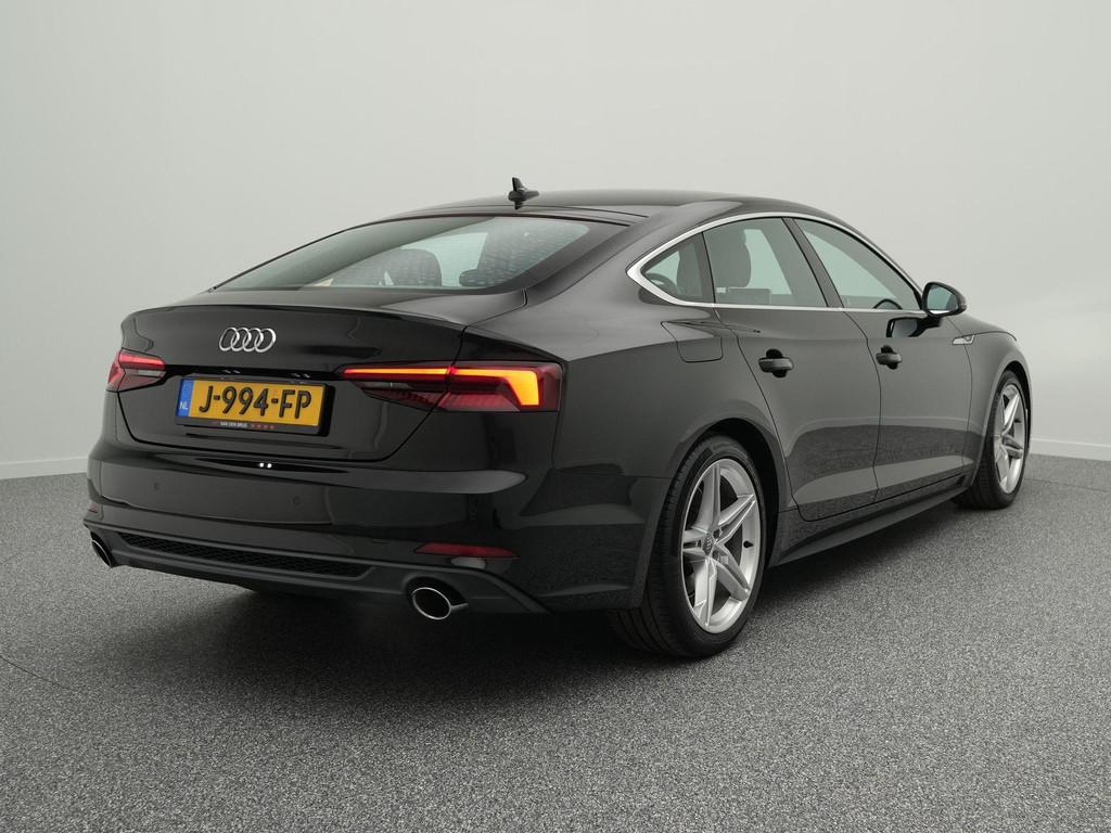 Audi A5 Sportback S-Line 35 TFSI 150 PK | LED | Bang & Olufs, Auto's, Audi, Gebruikt, 4 cilinders, Leder en Stof, Zwart