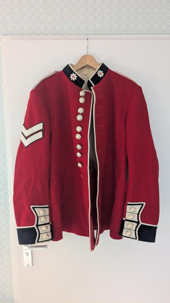 Origineel Brits Ceremonieel Uniform Coldstream Guards (2016), Ophalen of Verzenden, Landmacht, Engeland, Kleding of Schoenen