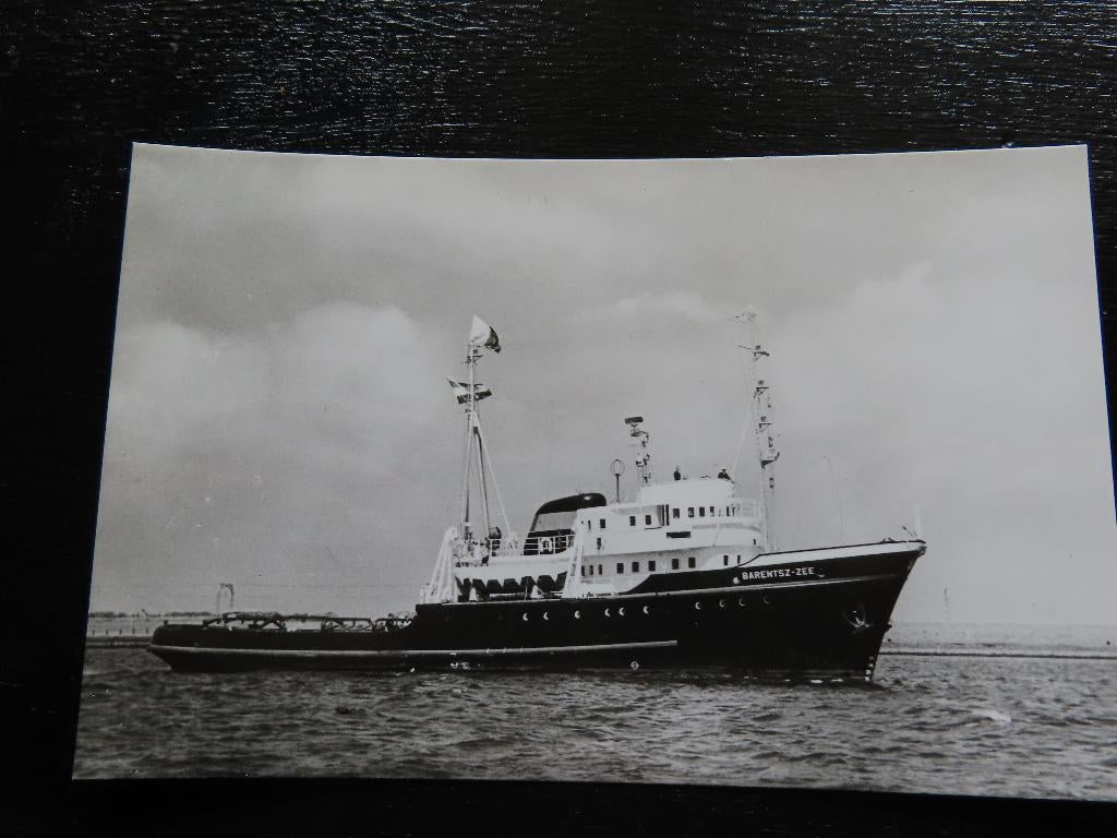 ansichtkaart sleepboot "Barentsz zee" Smit &co, Ophalen of Verzenden, Gebruikt, Motorboot, Kaart, Foto of Prent