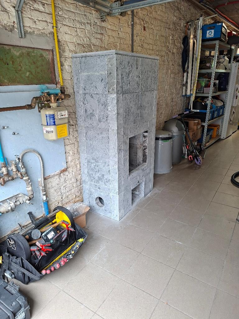 TULIKIVI TU 1200, Huis en Inrichting, Kachels, Zo goed als nieuw, Vrijstaand, Houtkachel, Hout, Ophalen of Verzenden